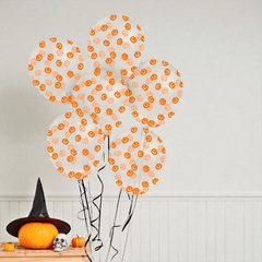 Halloween Luftballons – Konfetti Ballons & Motiv Ballons aus Latex (2 Sets)
