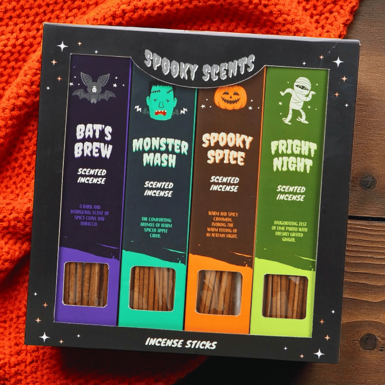 Halloween Räucherstäbchen Set – Duftset mit Spooky Vibes