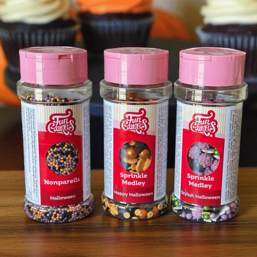 Spooky Streusel – Zuckerstreudeko für Cupcakes, Kekse & Torten