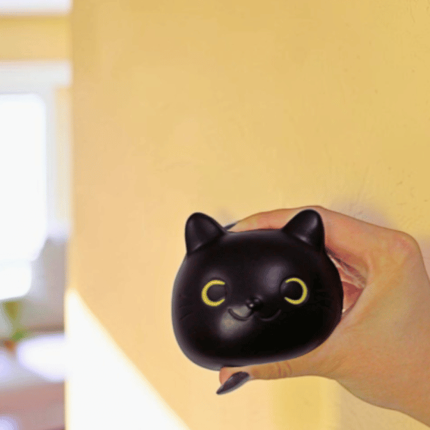 Schwarze Katze Stressball – Witchy Antistress für deinen Alltag