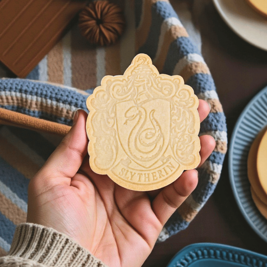 Harry Potter Ausstecher – Slytherin Wappen