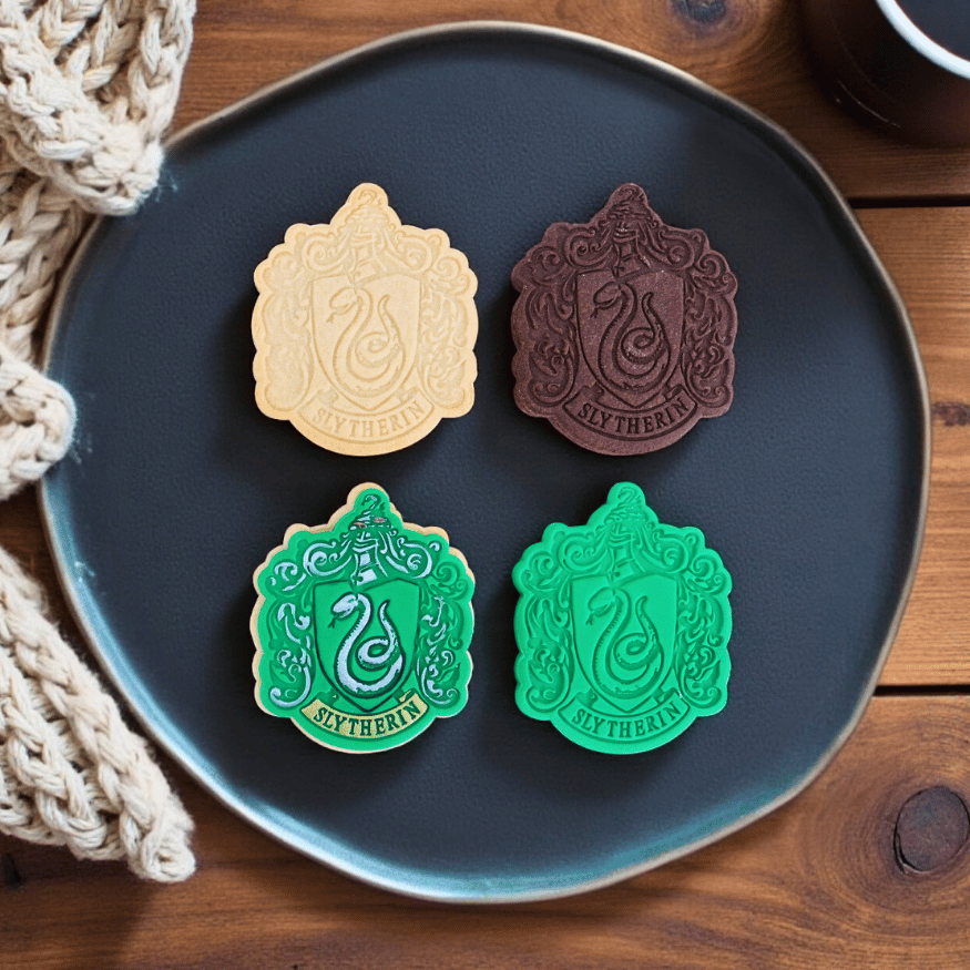 Harry Potter Ausstecher – Slytherin Wappen