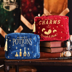 Harry Potter Kosmetiktasche aus Samt – Zaubertränke oder Zauberkunst