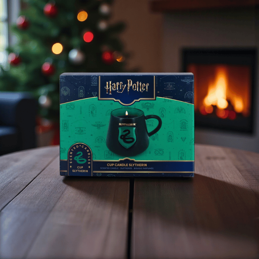 Harry Potter Slytherin Duftkerze – Tasse danach nutzbar
