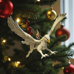 Harry Potter – Harry & Seidenschnabel Weihnachtsbaum-Schmuck Ornament