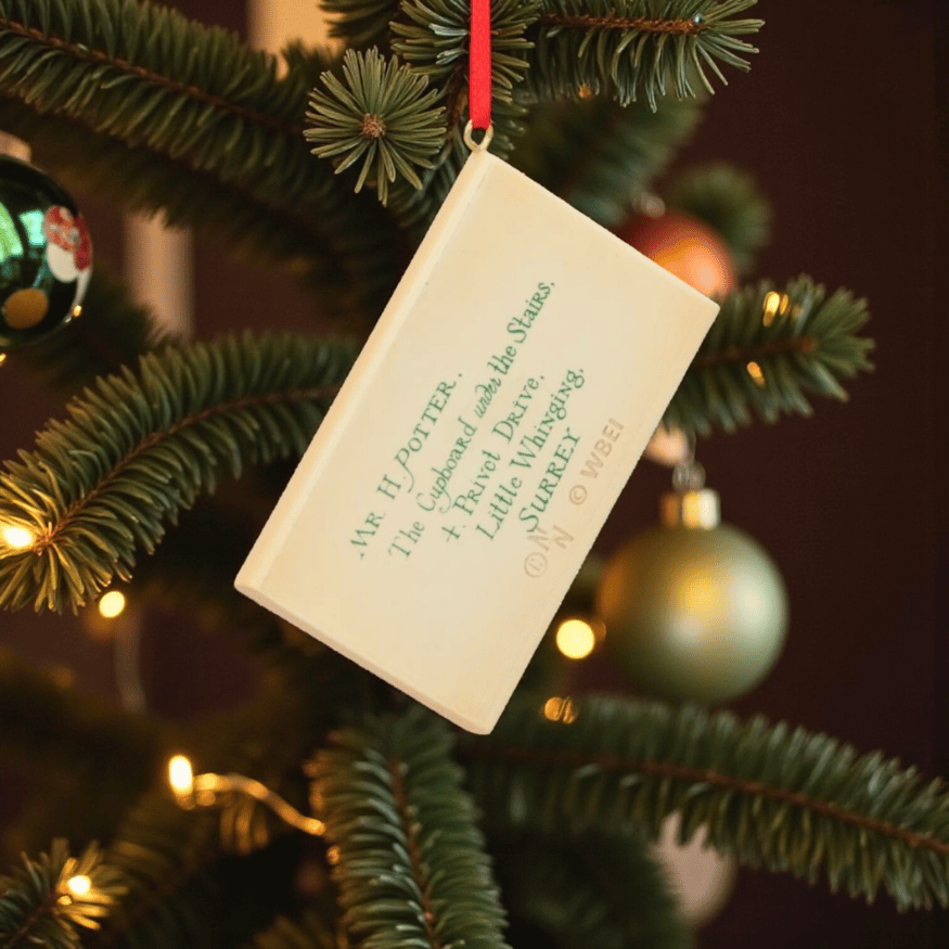 Harry Potter – Hogwarts Brief Weihnachtsbaum-Schmuck Ornament
