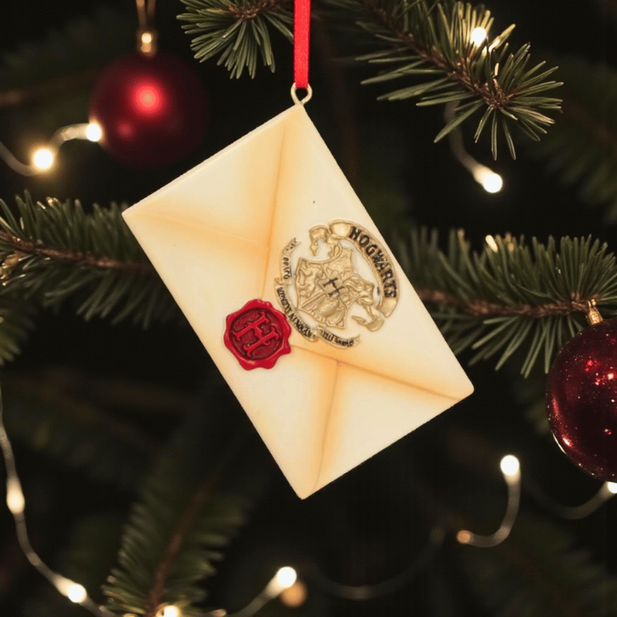 Harry Potter – Hogwarts Brief Weihnachtsbaum-Schmuck Ornament