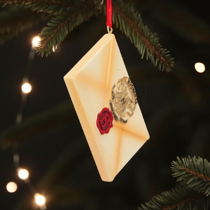 Harry Potter – Hogwarts Brief Weihnachtsbaum-Schmuck Ornament