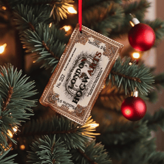 Harry Potter – Hogwarts Ticket Weihnachtsbaum-Schmuck Ornament