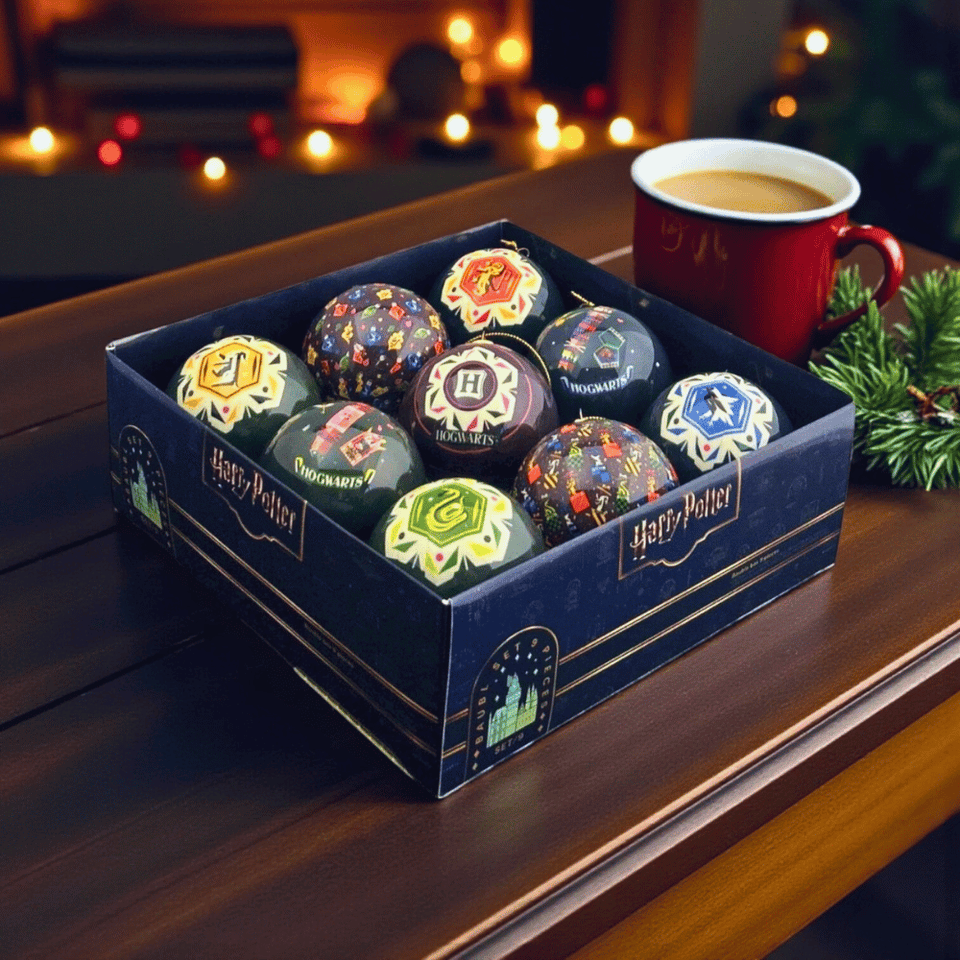 Harry Potter – Hogwarts Weihnachtsbaum-Schmuck Ornament Set