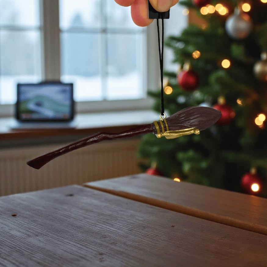 Harry Potter – Nimbus 2000 Weihnachtsbaum-Schmuck Ornament