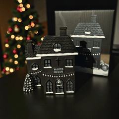 Festliches Spukhaus für Räucherkerzen – Cozy Creepy Duftlampe