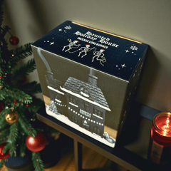 Festliches Spukhaus für Räucherkerzen – Cozy Creepy Duftlampe