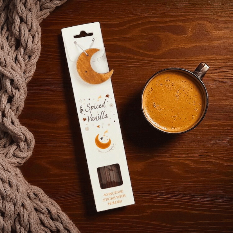 Herbst Räucherstäbchen mit Halter – wählbares Design