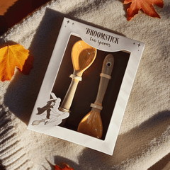 Hexenbesen Keramik Löffel Set