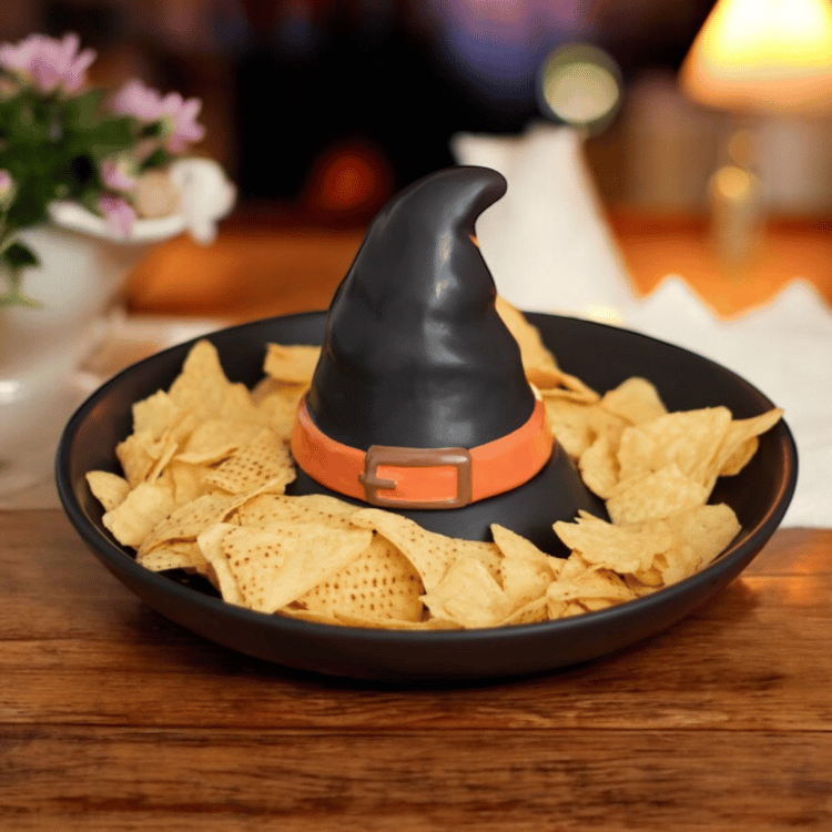 Hexenhut-Schale für Snacks