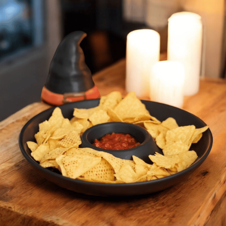 Hexenhut-Schale für Snacks