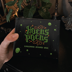 Hexenkessel Tasse Hocus Pokus – Keramikbecher in Kessel Form