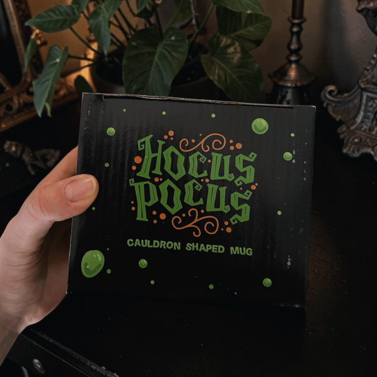 Hexenkessel Tasse Hocus Pokus – Keramikbecher in Kessel Form