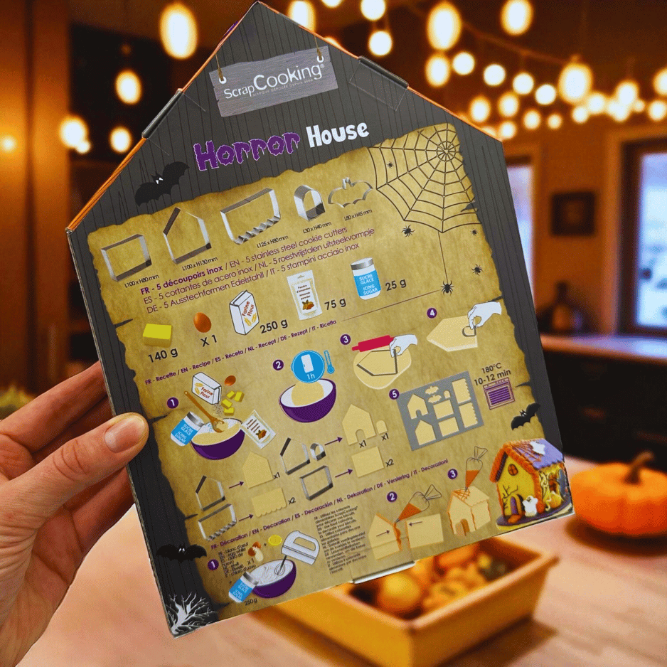 Horror Haus Ausstechformen Set – Halloween Backidee