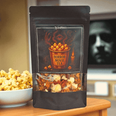 Horror Movie Tea – Früchtetee mit Erdbeer-Popcorn-Geschmack | Limitierter Halloween Tee