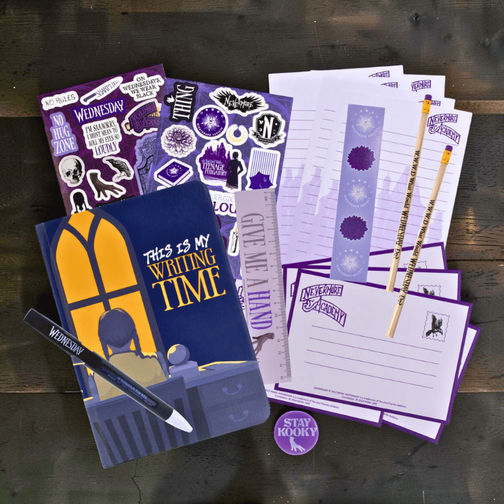 Wednesday Geschenkbox Nightshade Society – Schreibset Gothic Fantasy