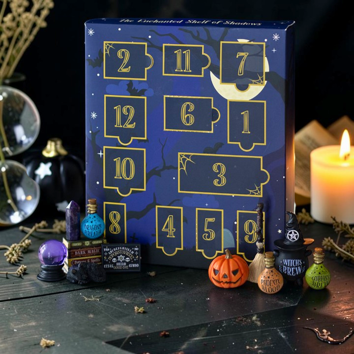 Shelf of Shadows Halloween Adventskalender, 12-teilig