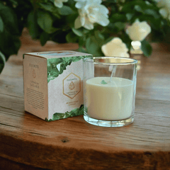 Kristalllicht Duftkerze