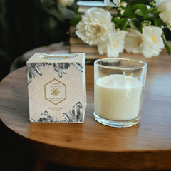 Kristalllicht Duftkerze