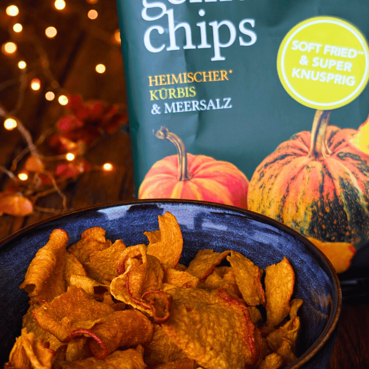 Kürbis Chips Bio - Vegan & Knusprig