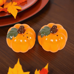 Kürbis Salz- & Pfefferstreuer – Herbstliche Tischdeko-Highlights