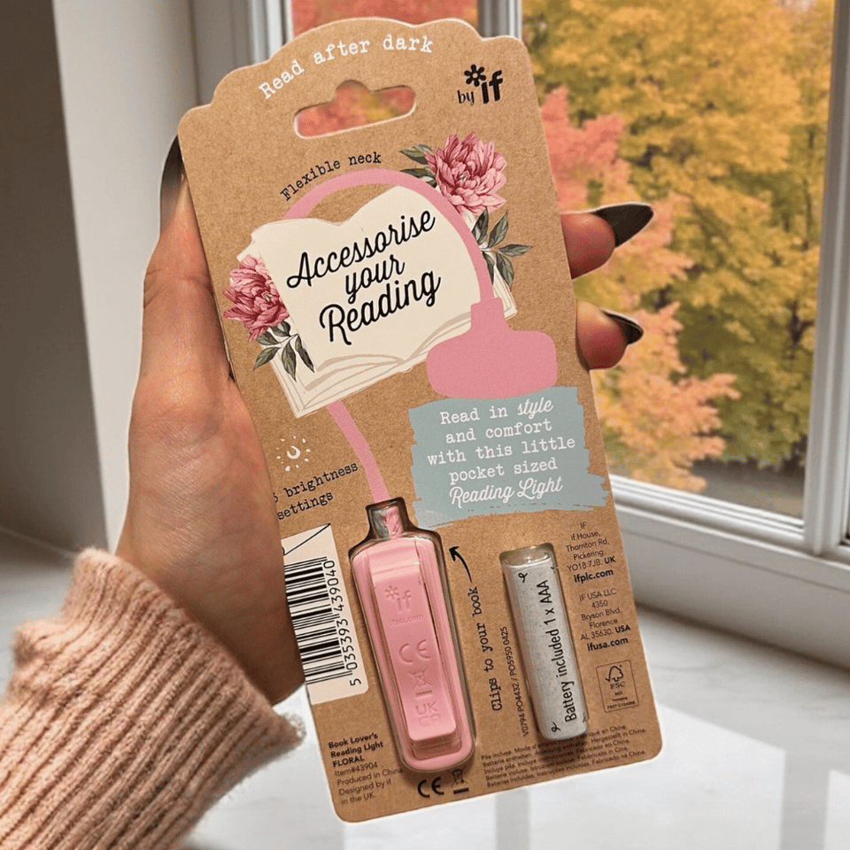 Leselampe – Blumen Design