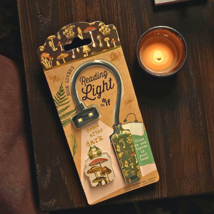 Leselampe – Pilzmagie | Botanical Leselicht mit Clip