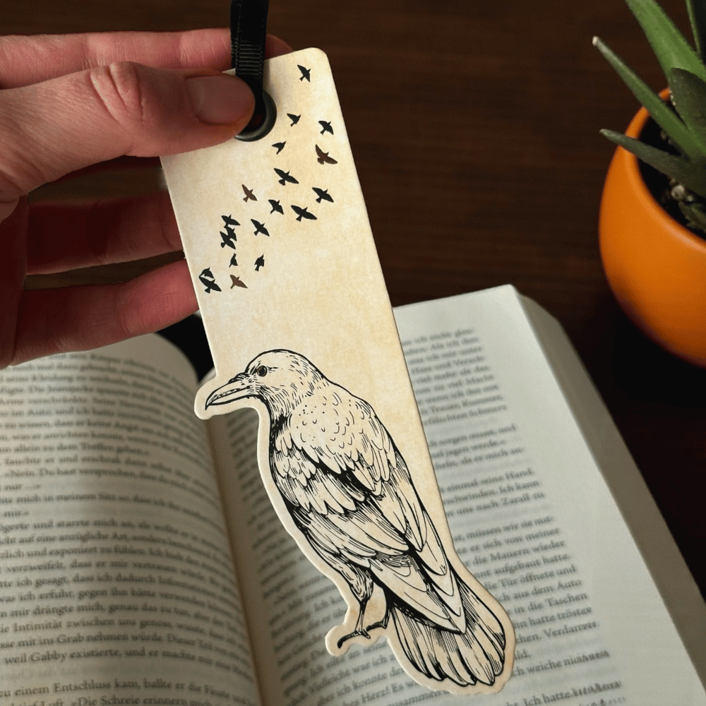 Raben Lesezeichen by if – Quirky Collection