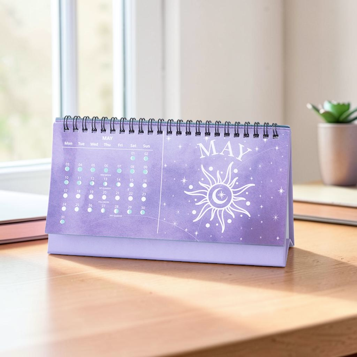 Mondphasen Tischkalender 2027