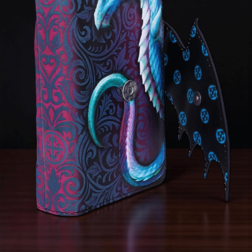 Magische Drachen Geldbörse – Blauer Drache