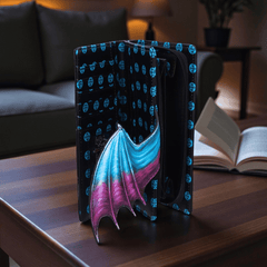 Magische Drachen Geldbörse – Blauer Drache