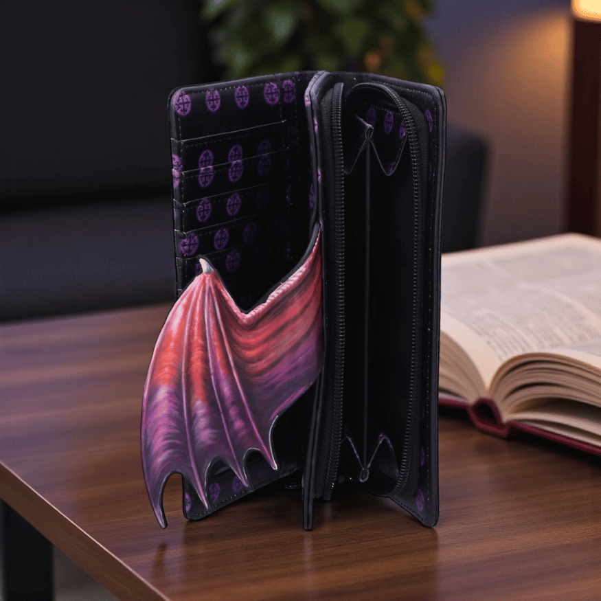 Magische Drachen Geldbörse – Roter Drache