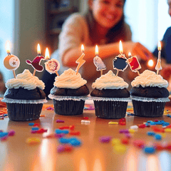 Magische Geburtstagskerzen – Zauberer-Motive für Kuchen & Torten