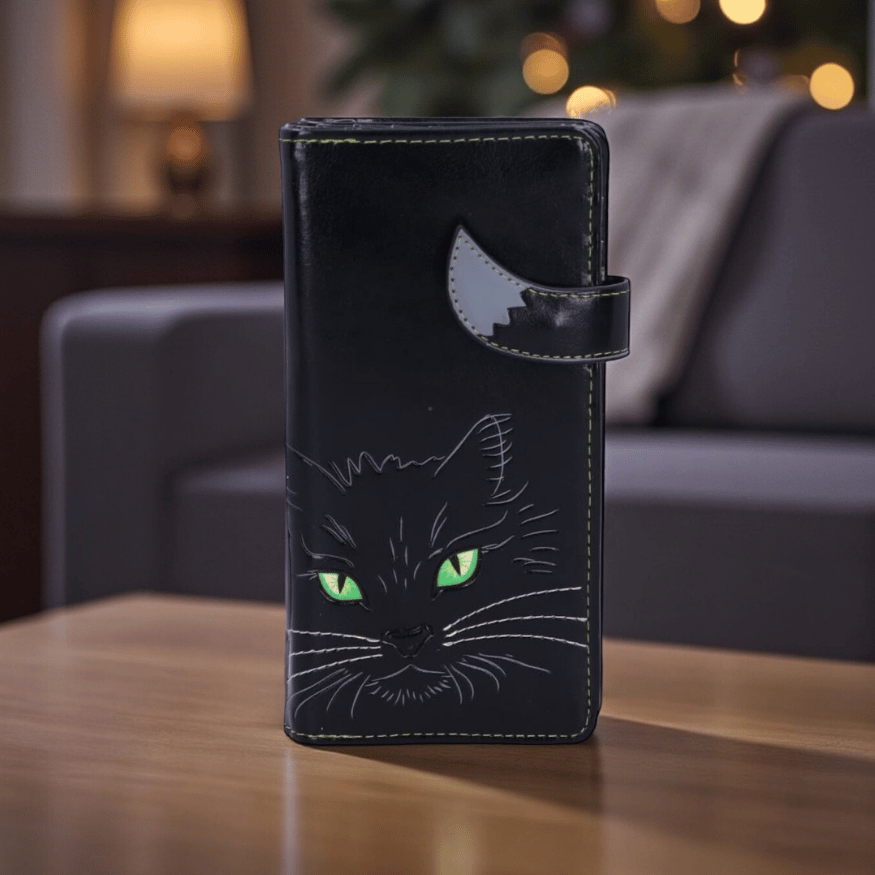 Magische Katzen Geldbörse – Schwanz als Verschluss