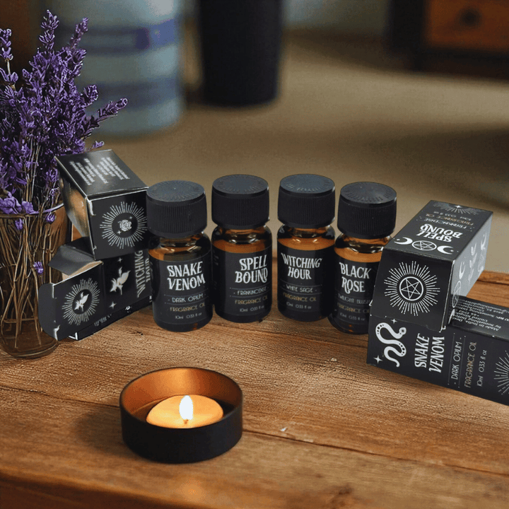 Magische Ritualöle – Mystisch-romantische Düfte in 4 Varianten