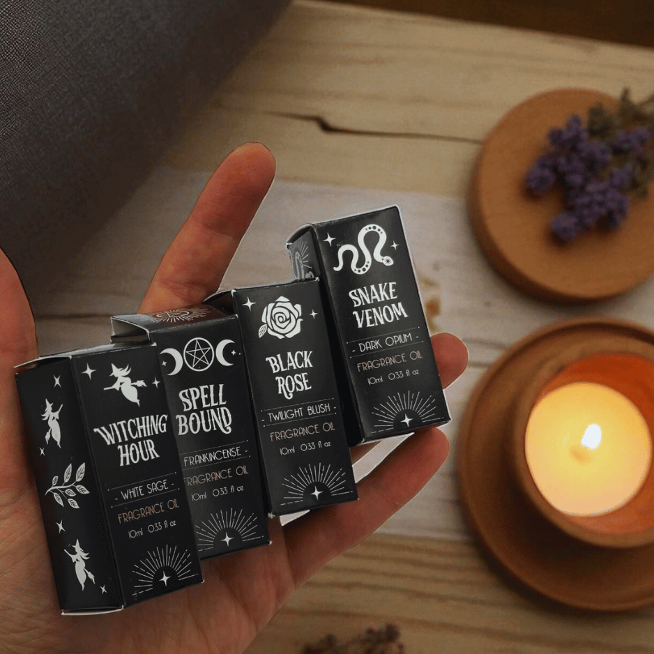 Magische Ritualöle – Mystisch-romantische Düfte in 4 Varianten