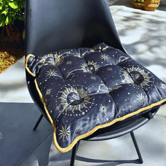 Magische Sitzkissen – 3er Set mit Sternen & Mond-Design