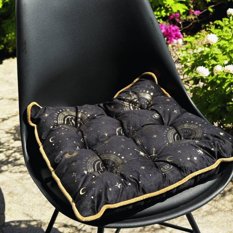 Magische Sitzkissen – 3er Set mit Sternen & Mond-Design