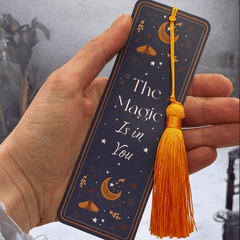 Magisches Lesezeichen mit Quaste – The Magic Is in You