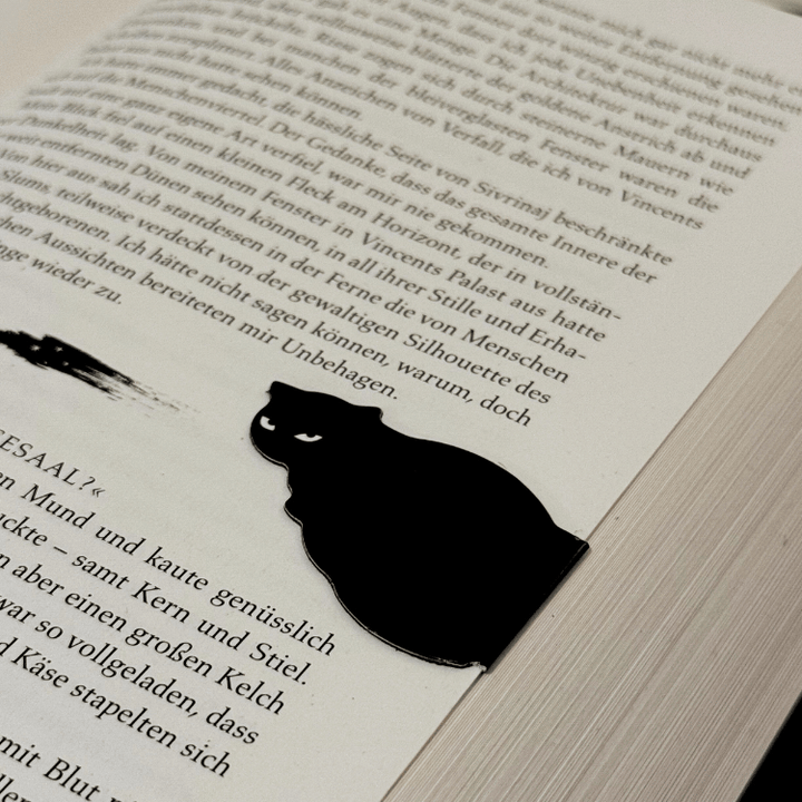 Magnetische Katzenlesezeichen – 6-teiliges Set süßer Buchmarker