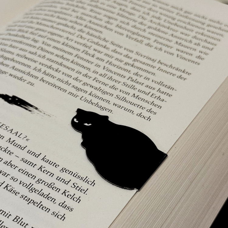 Magnetische Katzenlesezeichen – 6-teiliges Set süßer Buchmarker