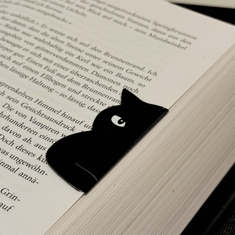 Magnetische Katzenlesezeichen – 6-teiliges Set süßer Buchmarker