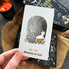 The Macabre Tarot – Tarotkarten Deck in Sargform für Dark Aesthetic Fans (Englisch)