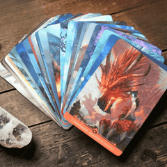 Star Dragons Orakelkarten – Drachen Orakel Deck mit Begleitbuch (Englisch)